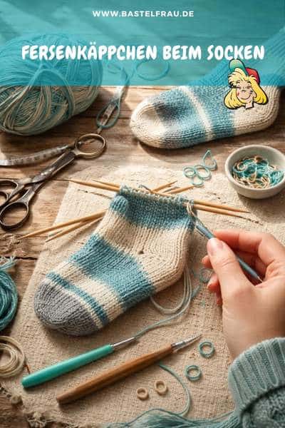 Fersenkäppchen beim Socken