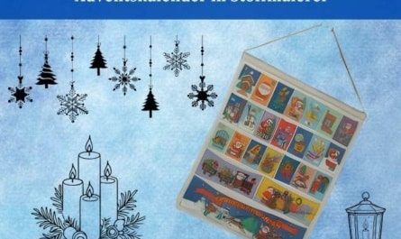 Adventskalender aus Stoff bemalen – Ein kreatives Highlight zur Weihnachtszeit