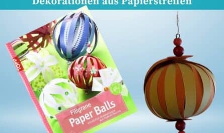 Filigrane Paper Balls: Vielseitige Dekorationen aus Papierstreifen