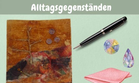 Mixed-Media mit Alltagsgegenständen – Kunst aus Recycling-Material