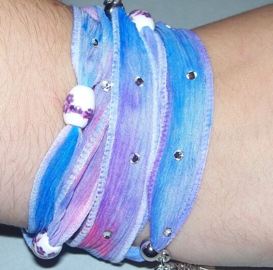 Seidenarmband selber machen