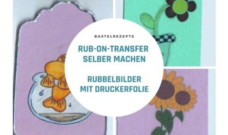 Rub-on-Transfer selber machen
