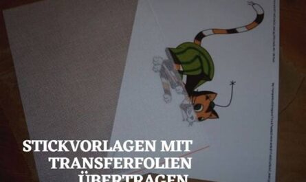 Stickvorlage aus Foto erstellen
