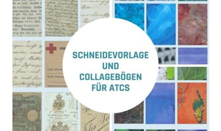 Schneidevorlage für ATCs + Collagebögen