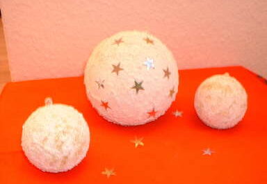 Schneekugeln als Geschenkverpackung oder Deko