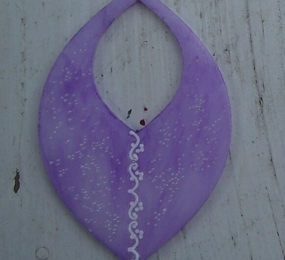 Schmuckanhänger mit Acrylliquid und Acrylpulver bzw. Acrylstiften