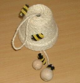Bienenstock Tontopf