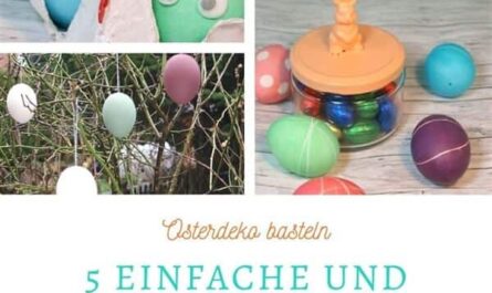 Einfache Osterdeko basteln