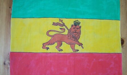 Halstuch mit äthiopischer Flagge