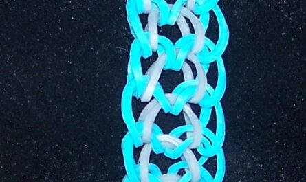 Rubberbands mit Drachenschuppenmuster
