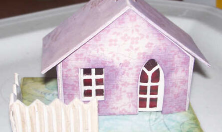 Glitterhäuser oder "Putz Houses"