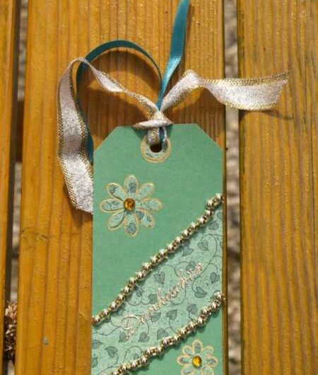 Tags (Anhänger) mit Scrapbookingpapier