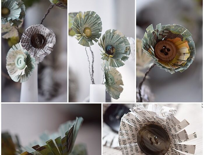DIY Papierblumen selbstgemacht