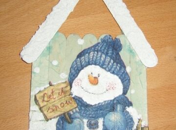 Noch ein A-Sager.... mit Schneemann