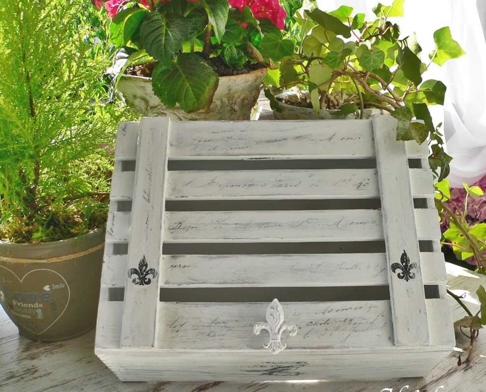 Kiste im Shabby Chic Stil - Aus alt mach neu