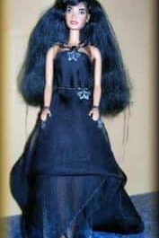 Kazira, die Sternenprinzessin (Altered Art Barbie)