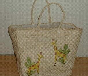 Einkaufstasche mit Giraffen