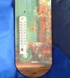 Dachziegel mit Thermometer