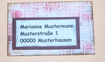Visitenkarten selbermachen