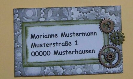Visitenkarten selber machen