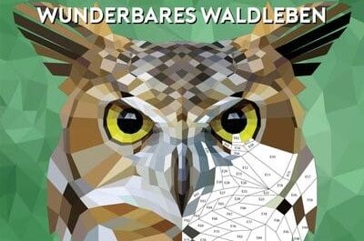 Kreativ mit Stickern: Wundervolles Waldleben