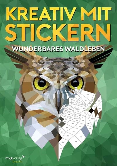Kreativ mit Stickern: Wundervolles Waldleben