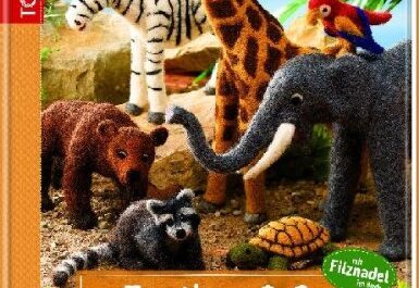 Zootiere & Co. mit der Nadel gefilzt