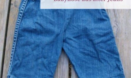 Babyhosen aus alten Jeans