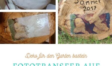 Fototransfer auf Holzscheibe Titelbild