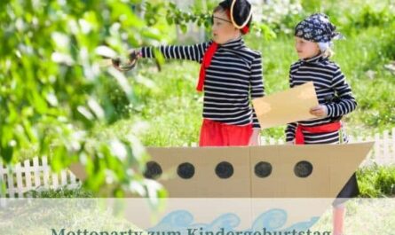 Mottoparty zum Kindergeburtstag - Piratenfest