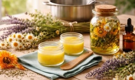 Kräutersalben und Kräuteröle selber machen