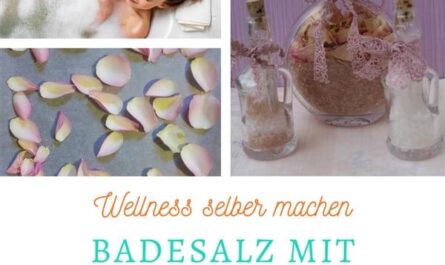 Badesalz mit getrockneten Rosen selber machen - titelbild