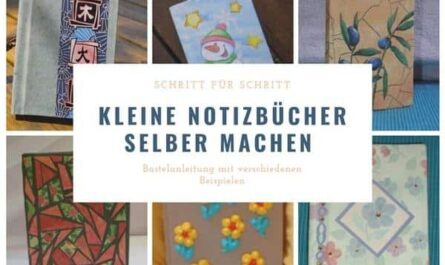 Kleine Notizbücher selber machen