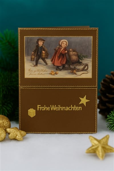 Karte mit Gutscheintasche – eine schöne Idee für Geld- und Gutscheingeschenke