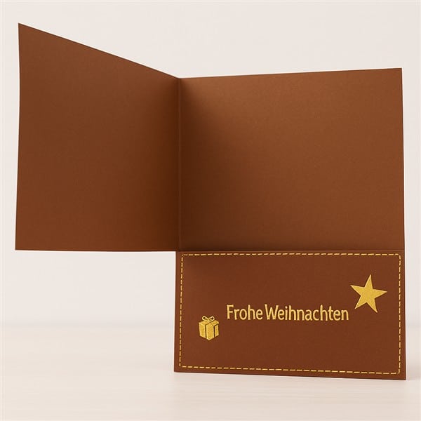 Karte mit Gutscheintasche – eine schöne Idee für Geld- und Gutscheingeschenke
