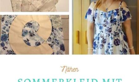 Sommerkleid mit Volant nähen