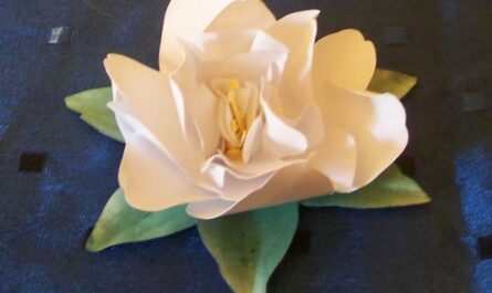 Gardenie aus Papier