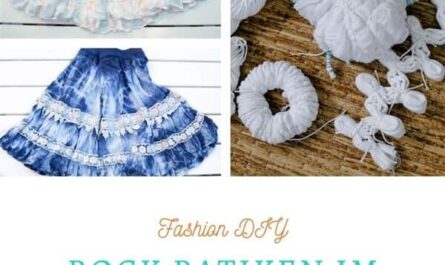 Rock batiken im angesagten Shibori-Stil