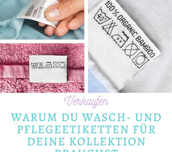 Warum du Wasch- und Pflegeetiketten für deine Kollektion brauchst