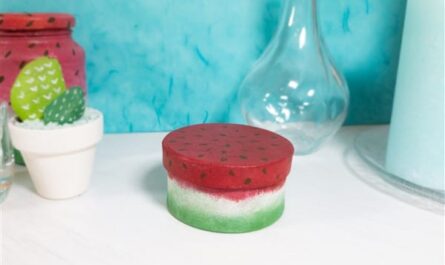 Sommerliches DIY: Melonen-Schachtel selber machen