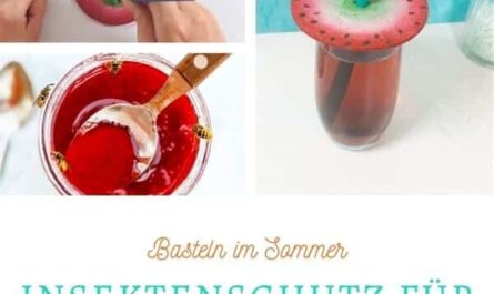 Insektenschutz für Getränke basteln Titelbild