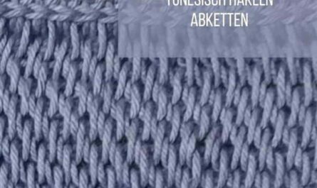 Tunesisch Häkeln - Abketten