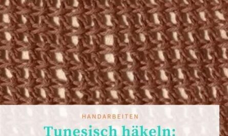 Häkelanleitung Tunesisches Umschlagmuster