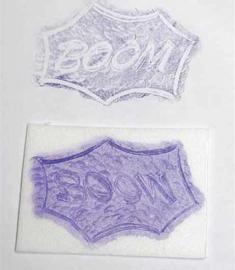 Last Minute Stempel basteln für den Kindergeburtstag