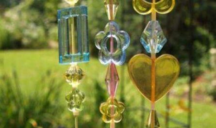 12 Gartenstecker mit Acrybellos