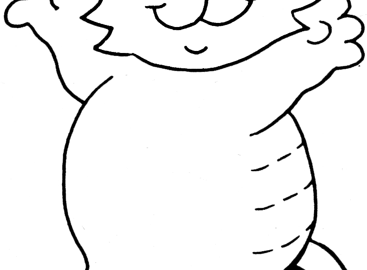 Verschiedene Malvorlagen von Tieren