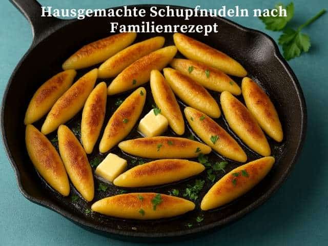 Hausgemachte Schupfnudeln nach Familienrezept