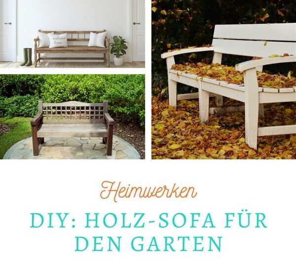 DIY: Holz-Sofa für den Garten