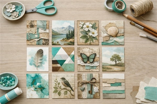 Basteltechniken für ATCs