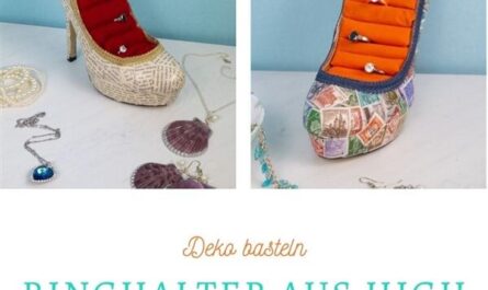Ringhalter aus High Heels basteln titelbild